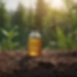 Chemical structure of affinity herbicide