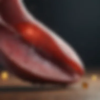 Liver's Reaction to Alcohol Illustration depicting the liver's response to alcohol consumption