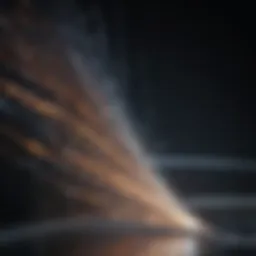 High-speed fibre optic cables enabling swift data transmission