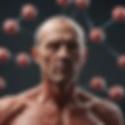 Illustration depicting the role of autoantibodies in autoimmune diseases