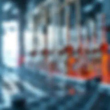 Industrial applications of chemicals reacting with water