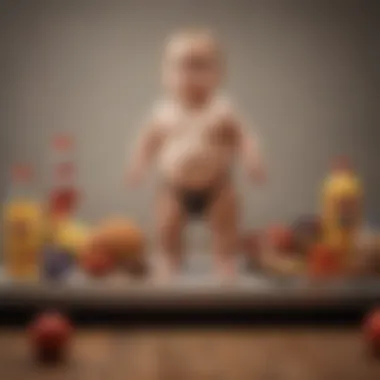 Trend Analysis of Childhood Obesity Rates Graph showcasing the rise of childhood obesity over the years