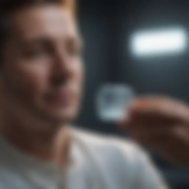 A patient consultation illustrating the discussion of clinical trial participation