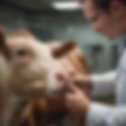 Coccidiosis vaccine administration in livestock