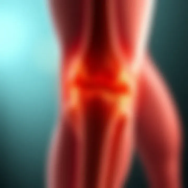 Role of Collagen in Joint Health Diagram illustrating the role of collagen in joint health