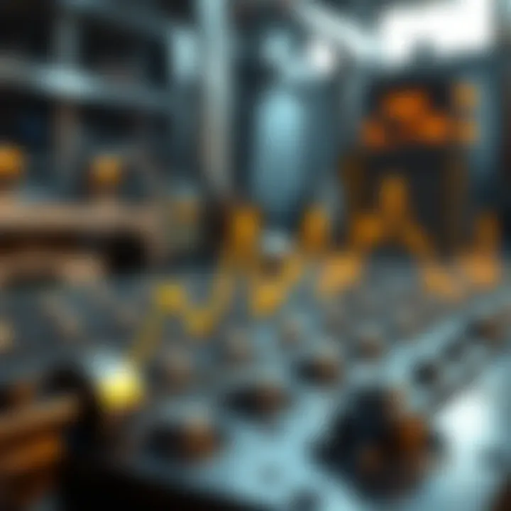 Modern Advancements in Metallurgy Graph illustrating modern advancements in metallurgy