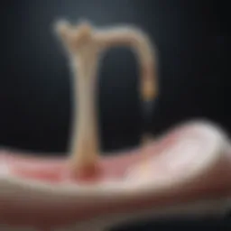 Representation of various bone density measurement techniques