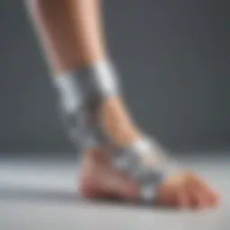 Detailed illustration of foot orthosis types showcasing various designs and applications.