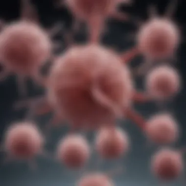 Genetic Determinants in Cancer Research Graphical representation of genetic factors in cancer