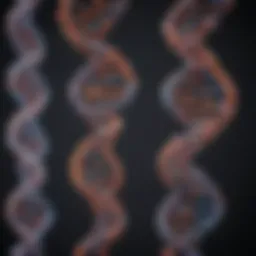 A close-up of DNA strands illustrating genetic research advancements