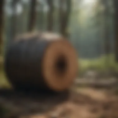 Potential Solutions to Deforestation Visual representation of potential solutions to deforestation