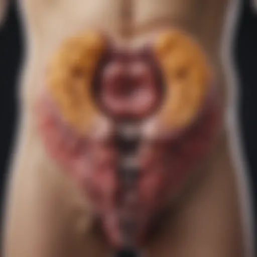 Diagnostic imaging of rectal cancer showing different techniques