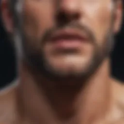 Illustration depicting the physiological effects of testosterone injections on the body.
