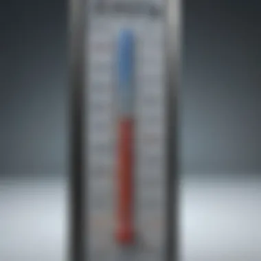 Infographic depicting factors affecting thermometer accuracy