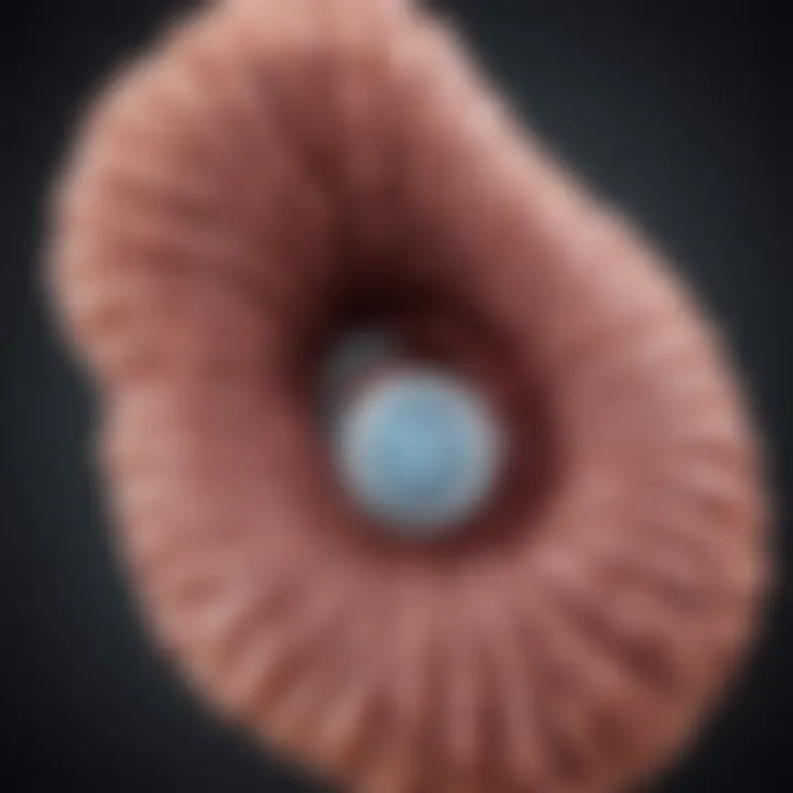 Illustration depicting the colorectal cancer screening process