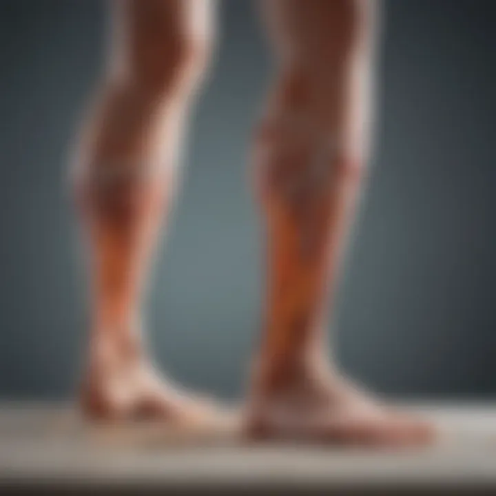Infographic showing inflammation pathways related to obesity and osteoarthritis