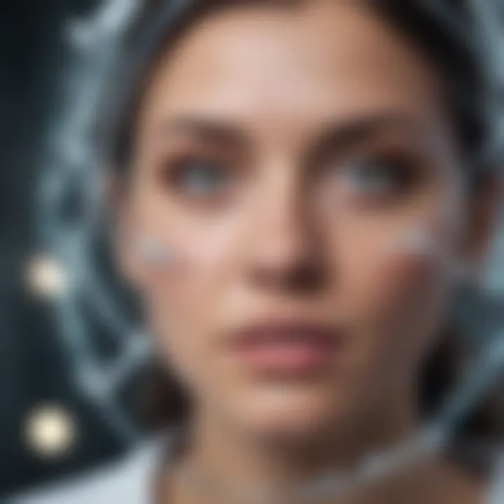 Ethical considerations in genetic research depicted visually