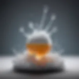 The molecular structure of potassium nitrate