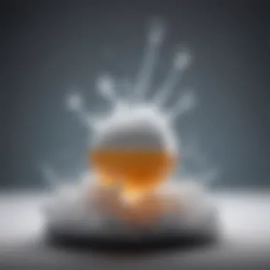 The molecular structure of potassium nitrate