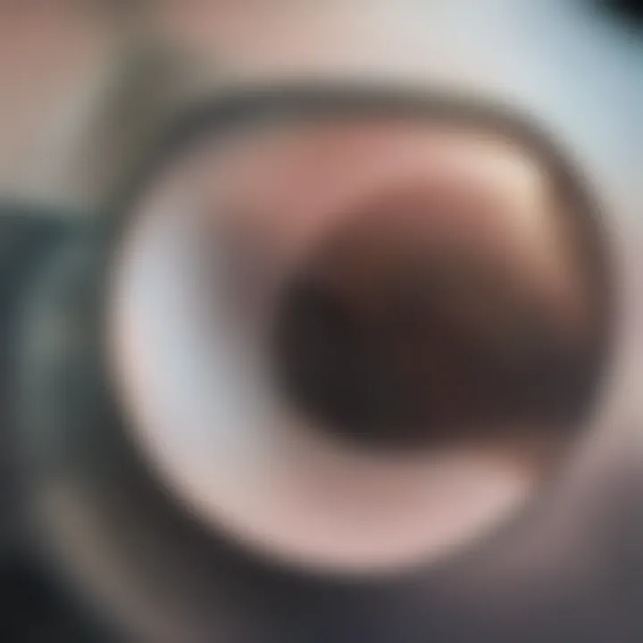 Visualization of a PET scan highlighting thyroid anomalies