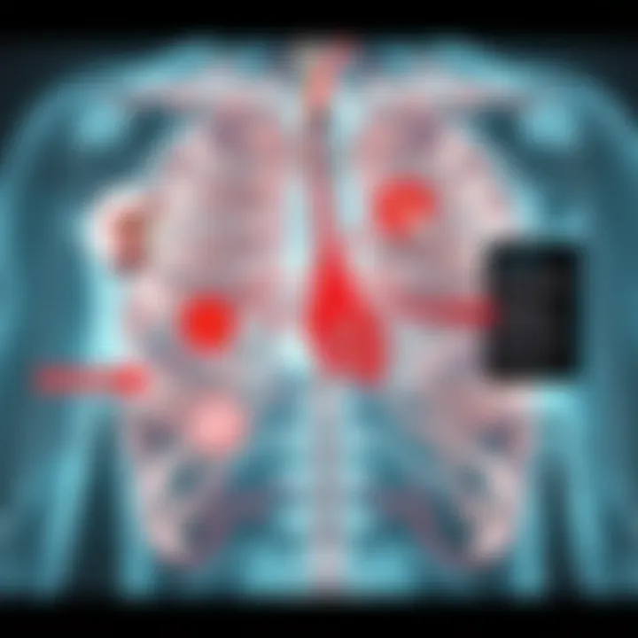 Infographic illustrating the pathophysiological mechanisms linking AFib and thyroid dysfunction.