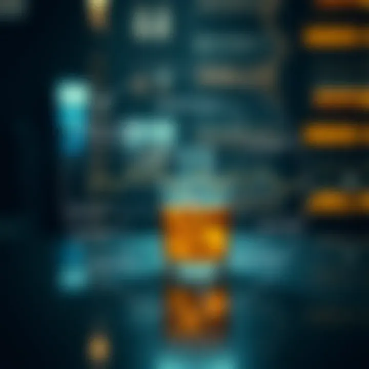 Diagram showing genetic influences on alcohol use disorder.