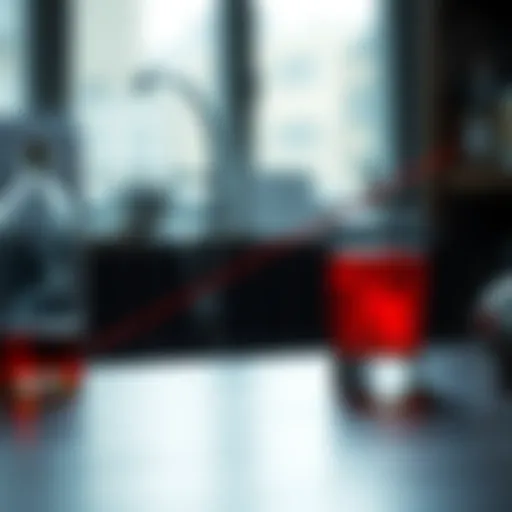 Health Risks Associated with Alcohol Use Graph illustrating the relationship between alcohol consumption and health risks.