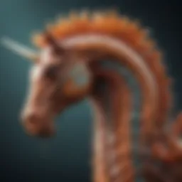 Illustration of the hippocampus and its role in memory formation