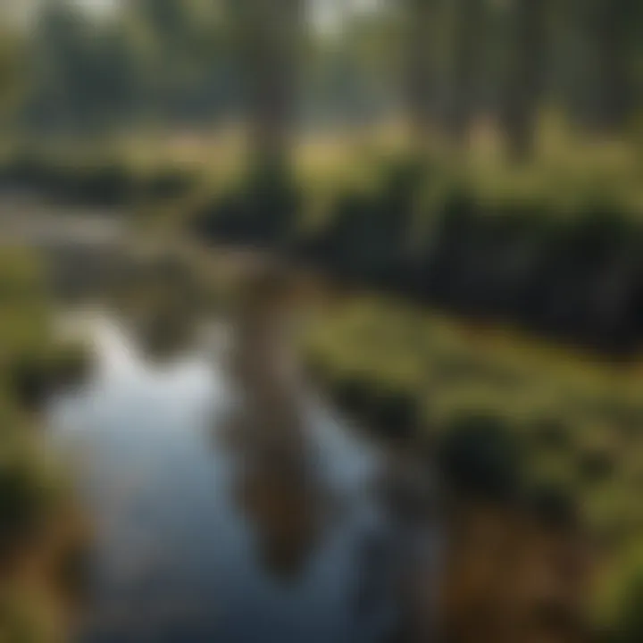 Carbon storage potential of wetland ecosystems