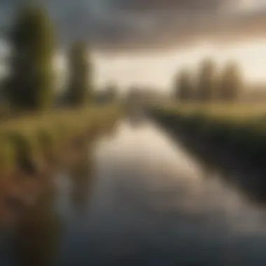 Flood Protection Offered by Wetlands Wetlands providing flood protection