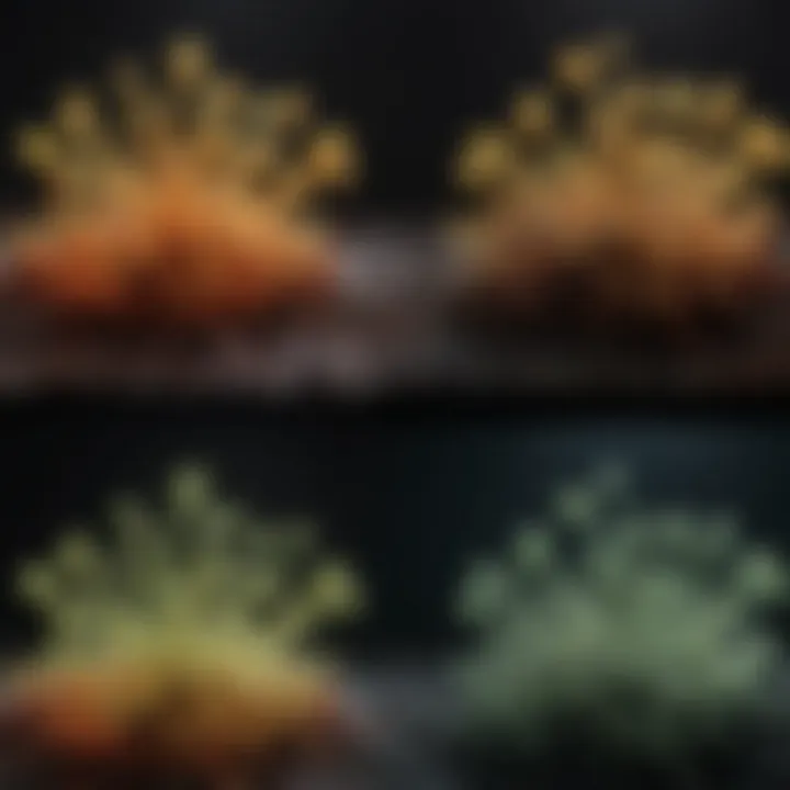 Comparison of different fluorescence techniques
