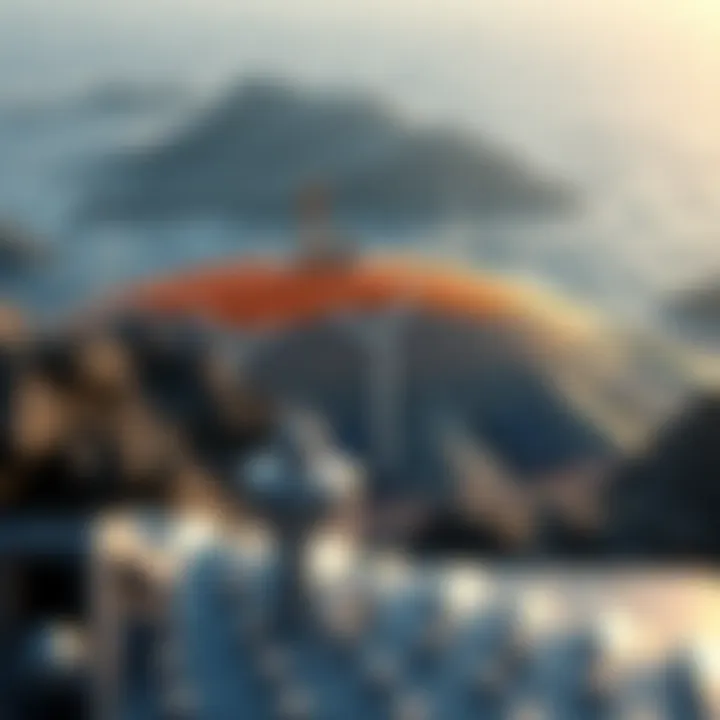 A futuristic concept of combined solar and sea energy systems