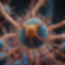 Detailed depiction of gene expression mechanisms