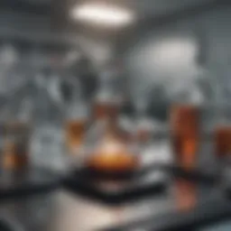 Illustration depicting the evolution of Good Laboratory Practice regulations