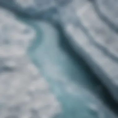 Glacial Flow Dynamics Explained Diagram illustrating glacial flow mechanisms and dynamics within Greenland's ice sheets