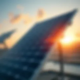 Innovative solar panels harnessing energy from the sun