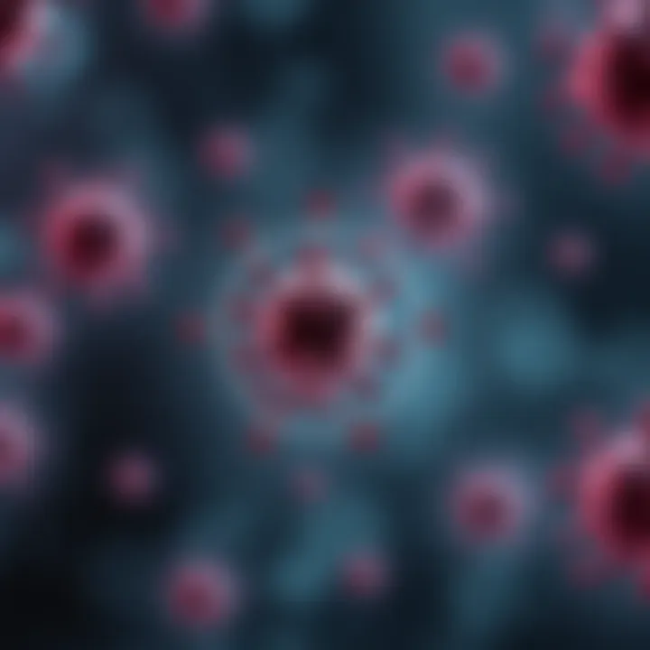 Diagram illustrating HPV's role in cancer development