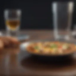 Illustration depicting the concept of fasting intervals