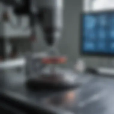 Cutting-Edge Equipment at The Jackson Laboratory Close-up of laboratory equipment used in genetic research