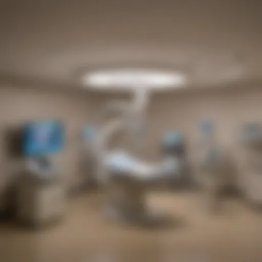 Interior view of Kips Bay Colonoscopy Center, showcasing state-of-the-art medical equipment.