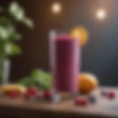 Nourishing Smoothie for Liver Health A vibrant smoothie packed with antioxidants and liver-supporting ingredients