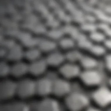 The Unique Texture of Nickel Molybdenum Alloy Close-up of nickel molybdenum alloy showcasing its unique texture