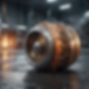 Advancements in Particle Detection Technology Illustration depicting advancements in detection technology