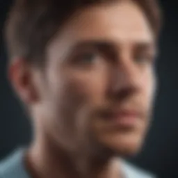 A genomic analysis visual illustrating DNA strands