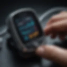 Pulse oximeter monitoring oxygen saturation levels