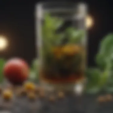 Visual representation of health benefits linked to silymarin