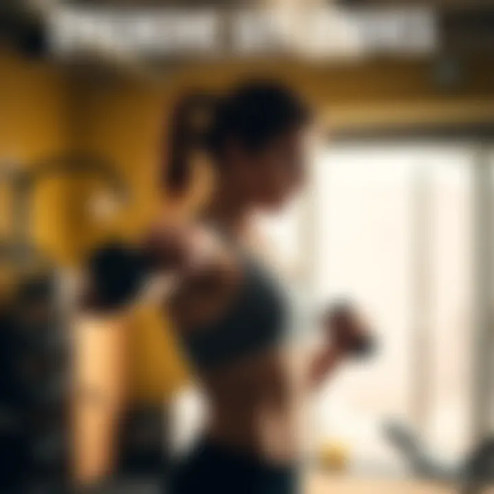 Infographic showcasing effective exercise regimens