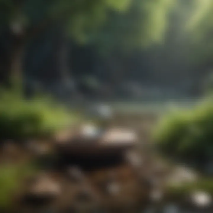 A tranquil setting for mindfulness and relaxation