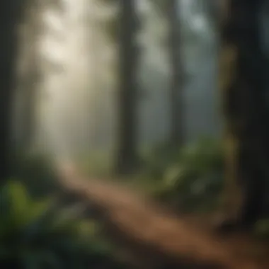 Visual representation of sustainable practices to combat Amazon deforestation