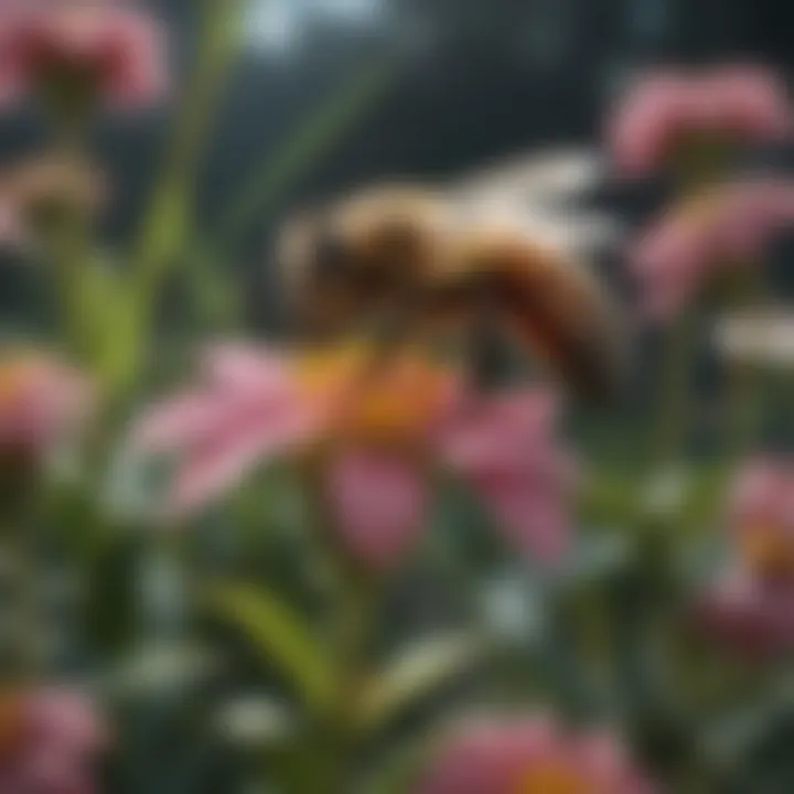 Impact of climate change on floral availability for bees